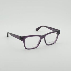 Longchamp LO2737 501 Eyeglasses Transparent Plum 52mm Rectangle Frame
